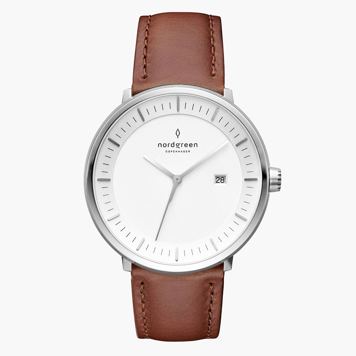 新品 Noodgreen 腕時計 PHILOSOPHER 36ミリ シルバー Philosopher シルバー 36mm – Nordgreen JP