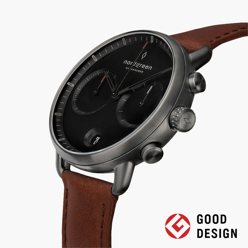 Nordgreen(ノードグリーン)腕時計 Pioneer ガンメタル 42mm 1036f088afaf876bed7a123902e76a