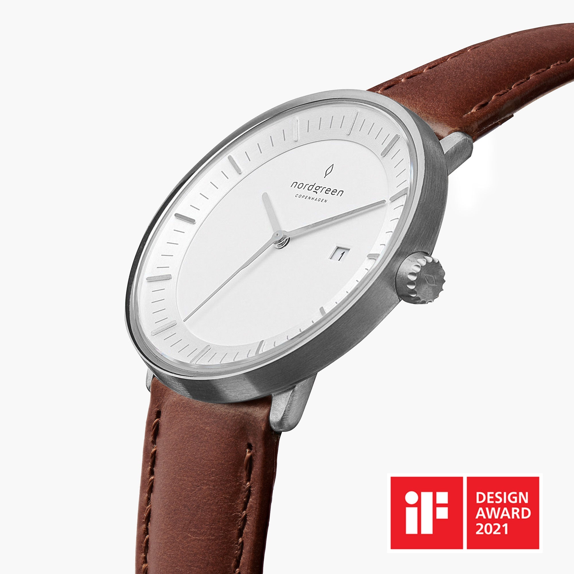 Philosopher シルバー 36mm – Nordgreen JP