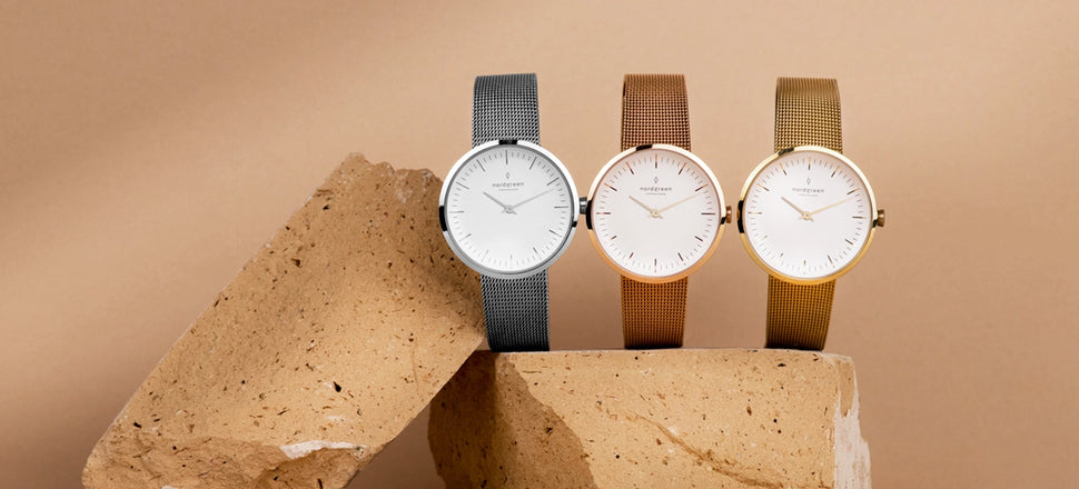 ユニセックスデザインの腕時計 - 北欧ブランドのNordgreen