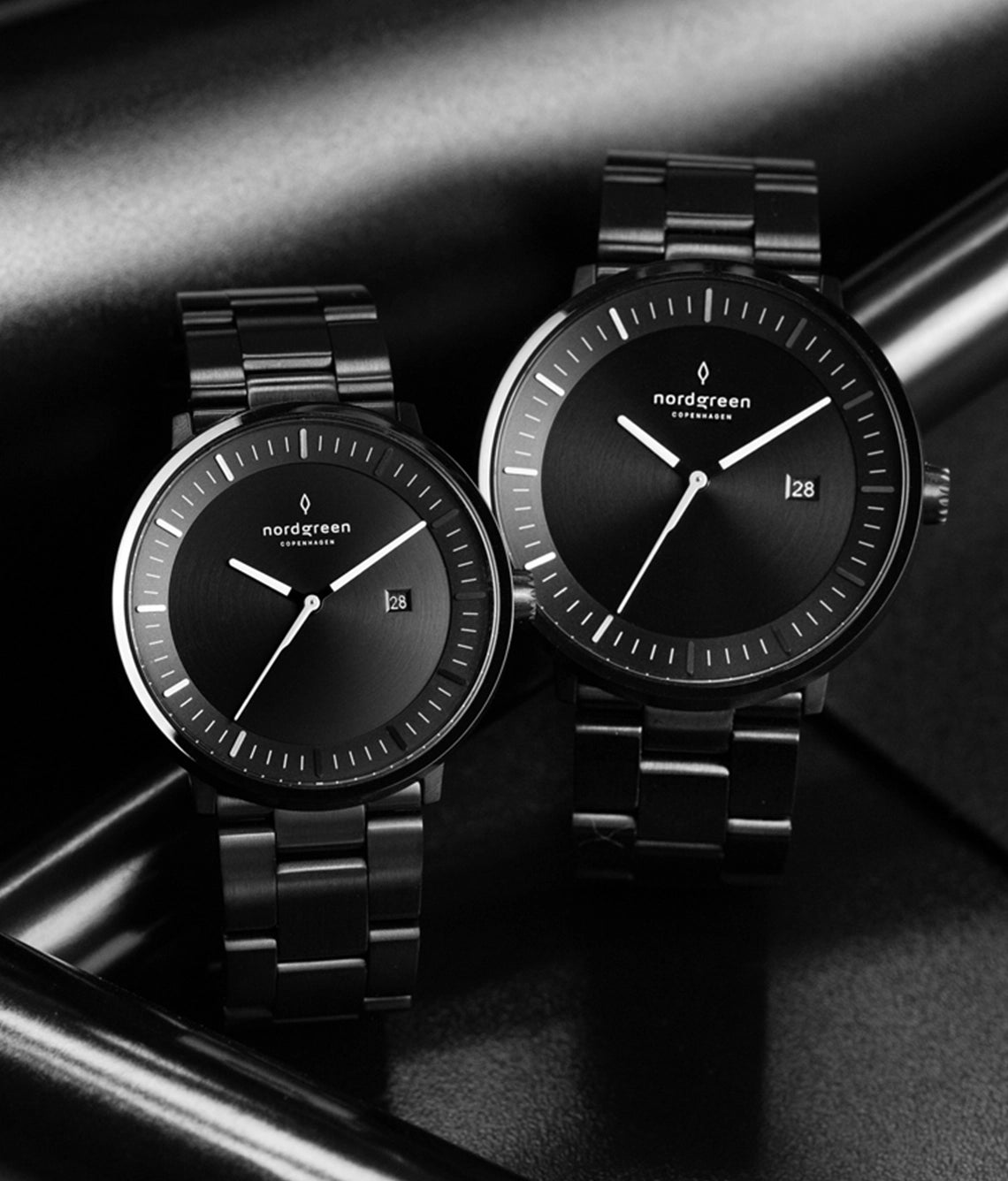 黒い腕時計 | Nordgreen 北欧デザイン腕時計