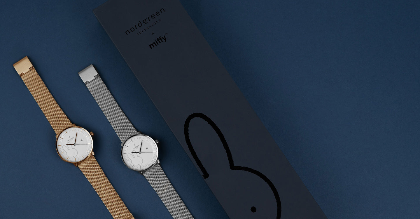ミッフィー時計オリジナルコラボ商品。Nordgreen日本公式限定発売。