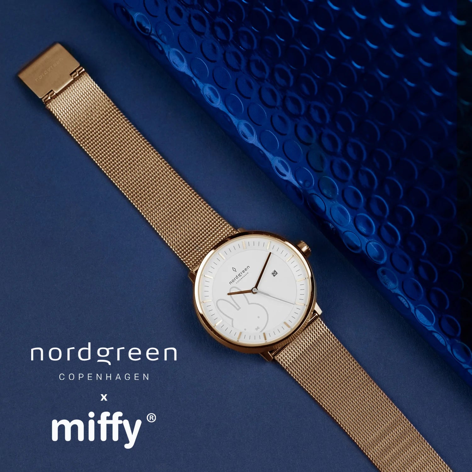 ミッフィー時計オリジナルコラボ商品。Nordgreen日本公式限定発売。
