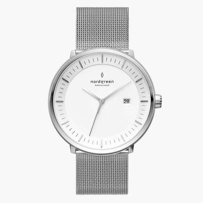 メッシュベルトの腕時計 北欧デザインブランドのNordgreen