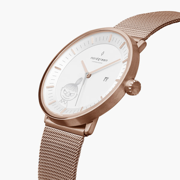 ムーミンダイヤモンド＆ファンタジーGRANDウォッチ　ムーミン　腕時計ベルトは高級腕時計の象徴を採用