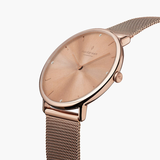 Nordgreen公式】レディースウォッチ腕時計おしゃれなシルバー腕時計